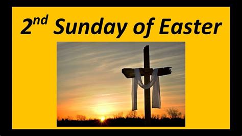 second sunday of easter clip art free